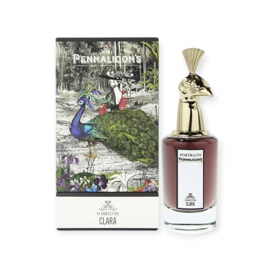 عطر بنهاليغونز بورتريه كلانديستين كلارا او دو بارفيوم للنساء 75 مل عطر بنهاليغونز بورتريه كلانديستين كلارا او دو بارفيوم للنساء 75 مل